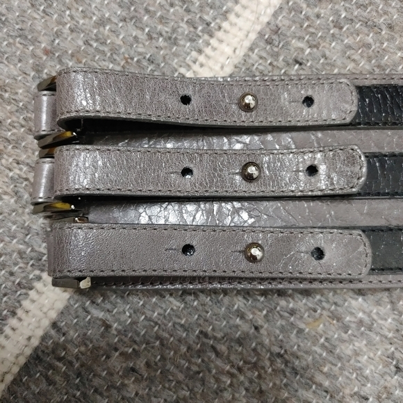 MARC Cain leather triple strap belt - Picture 10 of 15